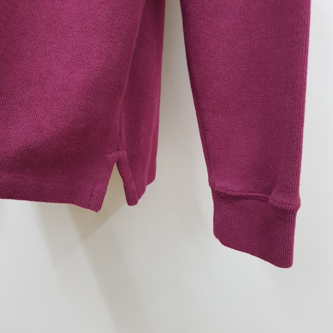 폴로 랄프로렌 코튼 하프집업 하이넥 니트 M사이즈 상품이미지4