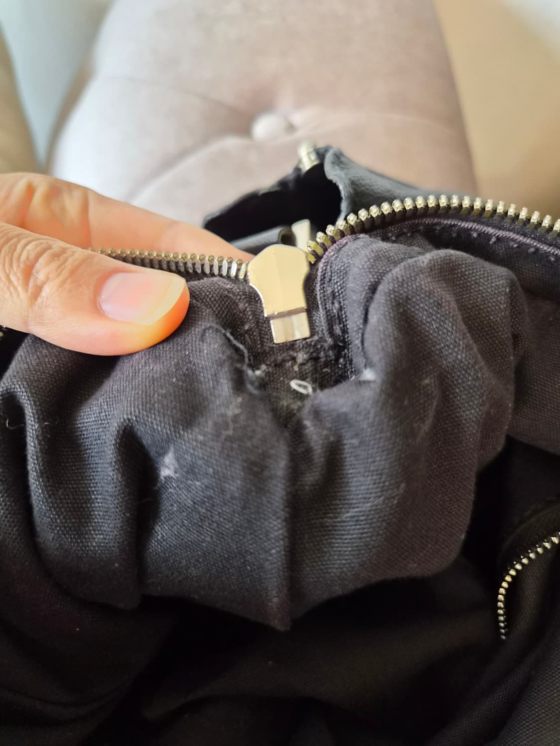 지방시 givenchy 나이팅게일 블랙 램스킨 가죽 토트백 상품이미지10