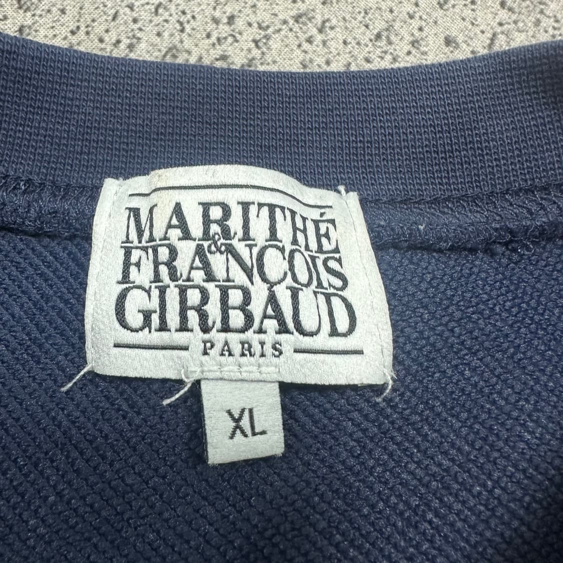 ✨ (바배) 마리떼 프랑소와 저버 빅로고 네이비 맨투맨  상품이미지3