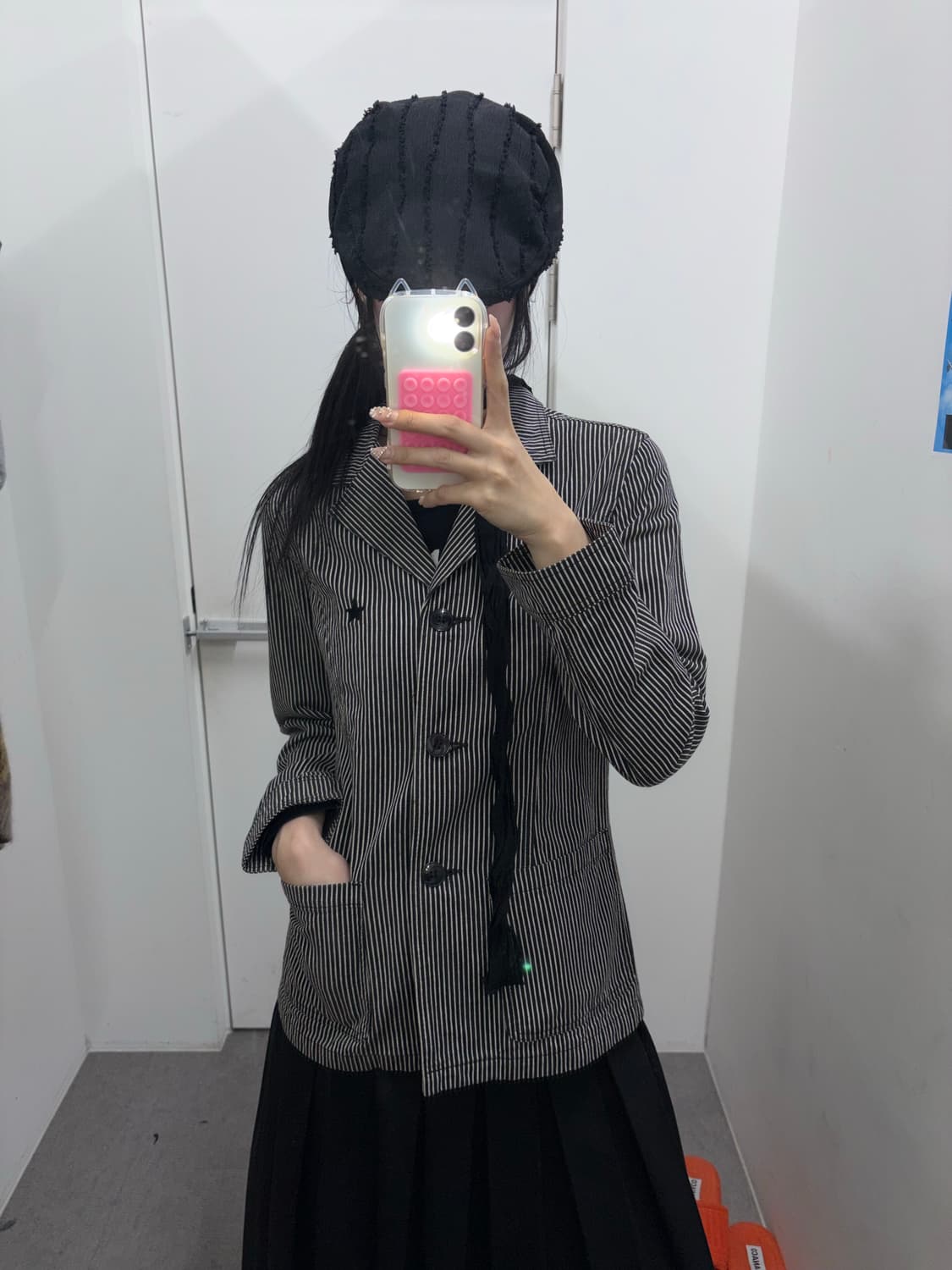 네이버후드 스트라이프 자켓 상품이미지4