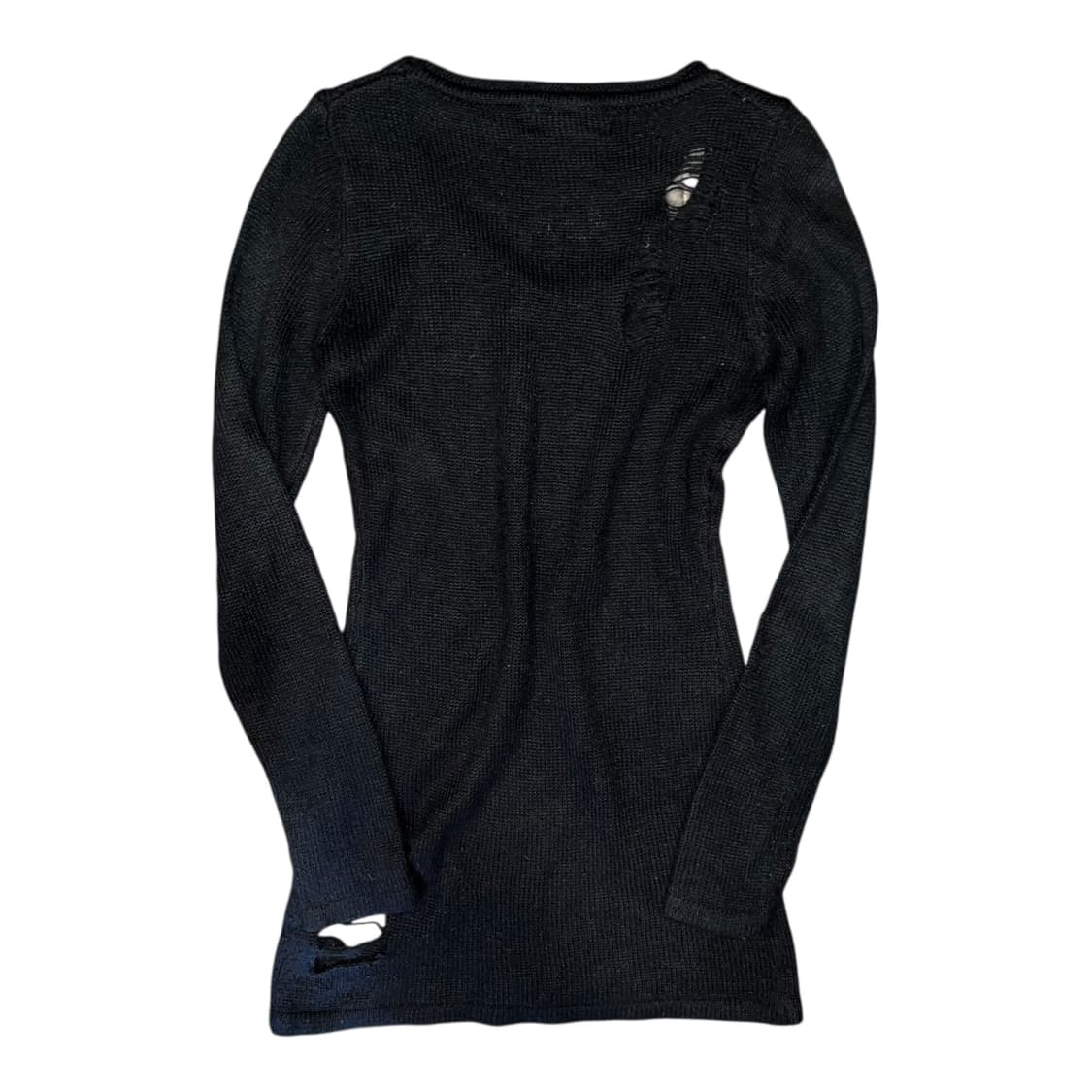 KNICK KNACK 닉낵 그런지 롱 긴팔 니트 y2k갸루펑크 상품이미지4