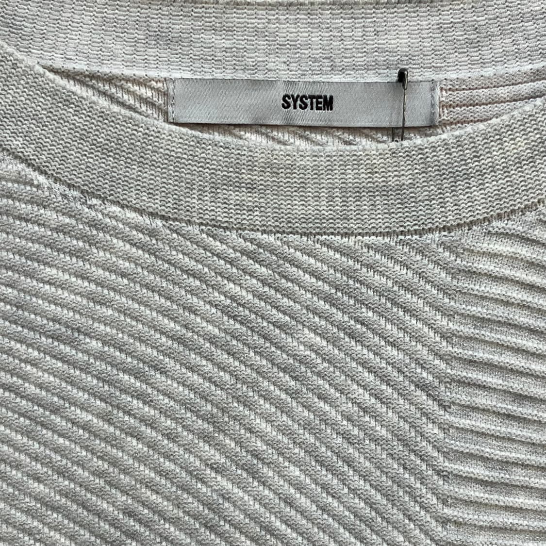 시스템옴므 그레이 스웨트셔츠 100 상품이미지2