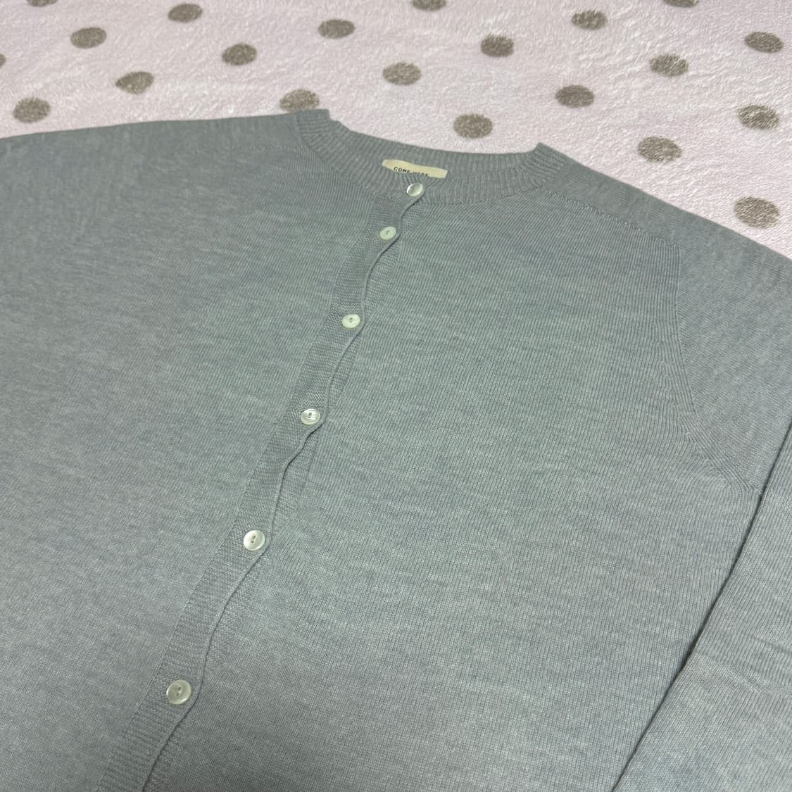 comehere 민트 홀가먼트 가디건 상품이미지3