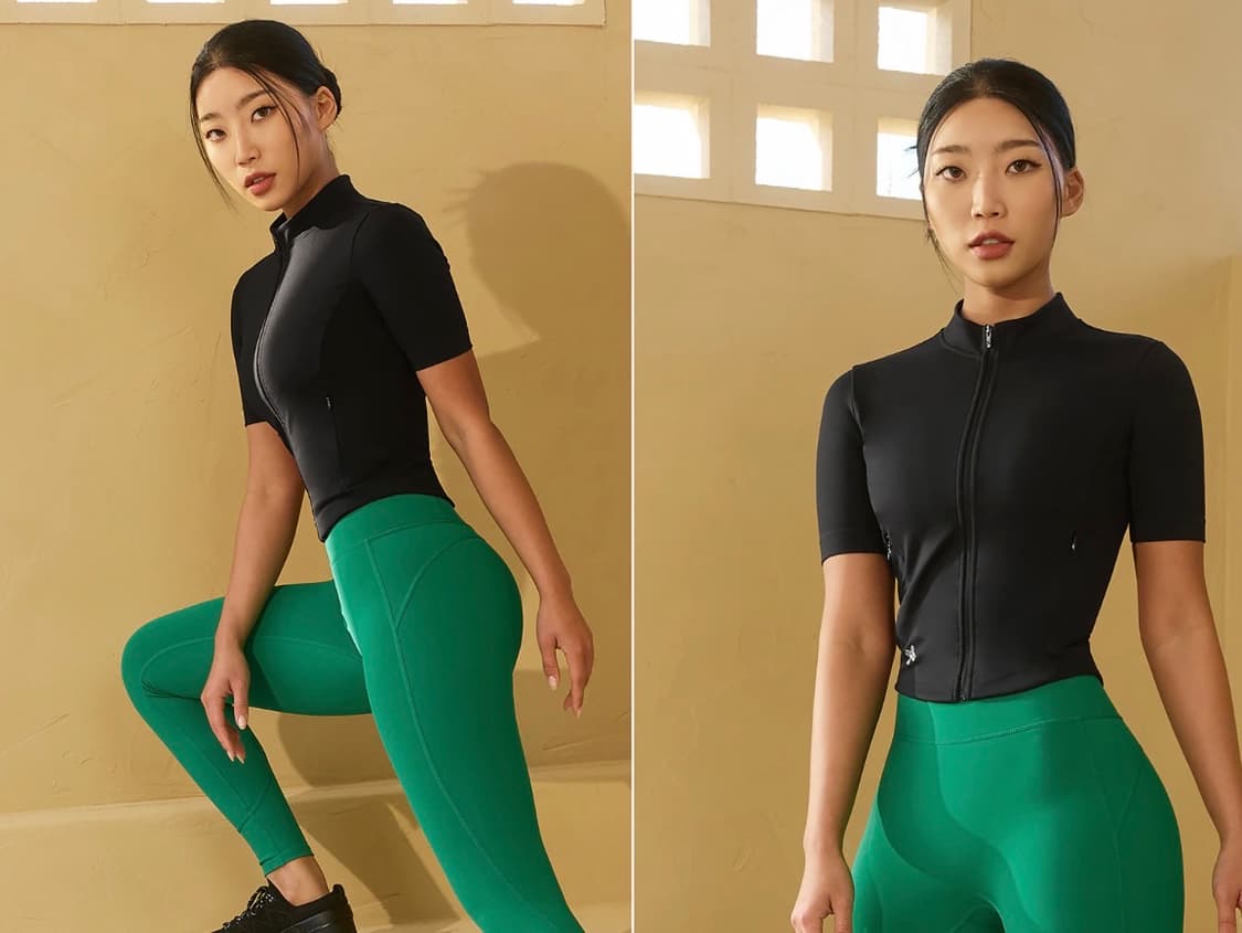 젝시미스 반팔집업 상품이미지2