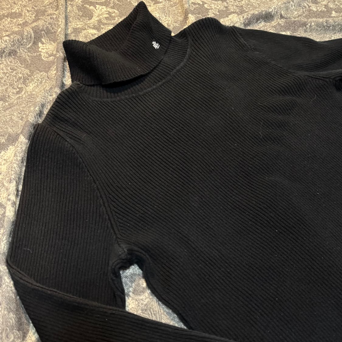 turtleneck knit black 상품이미지5
