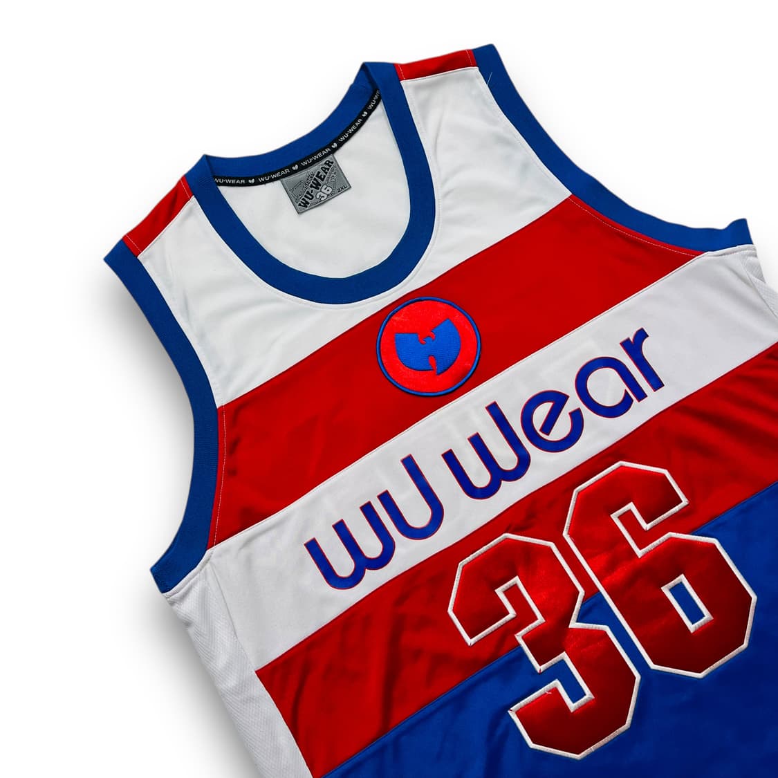 Wu-Wear JAPAN 우탱클랜 힙합 36 넘버 슬리브리스 져지 상품이미지2