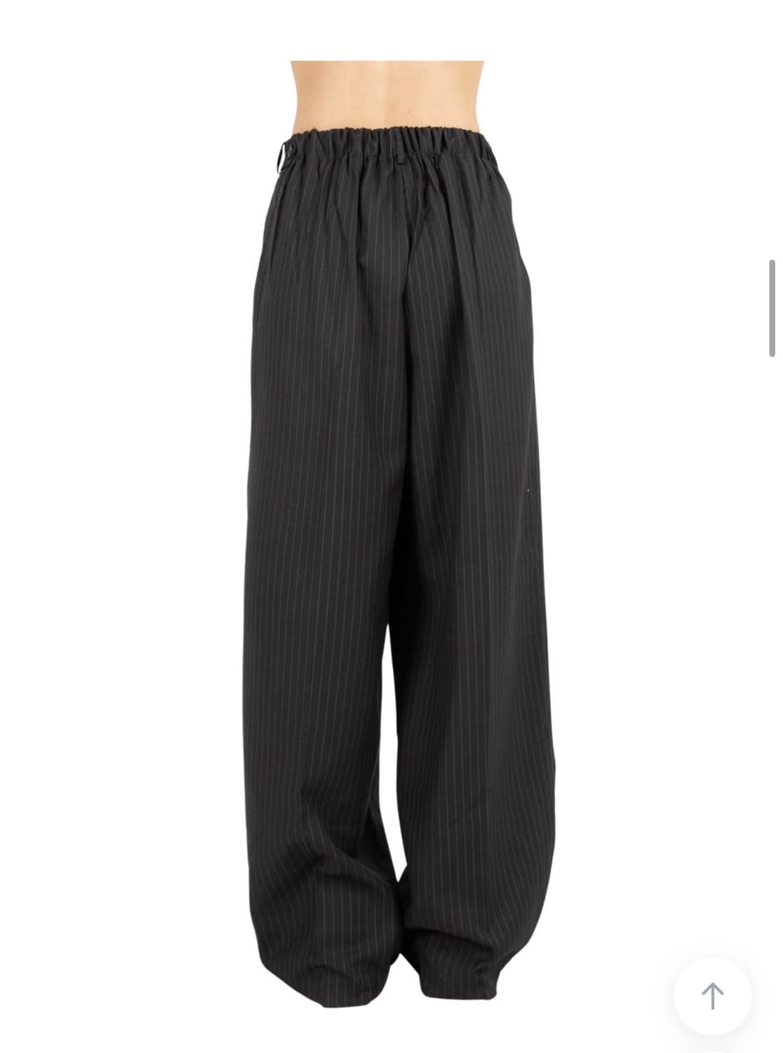 릿킴 스트라이프 슬랙스 트라우저 팬츠 네이비 상품이미지4