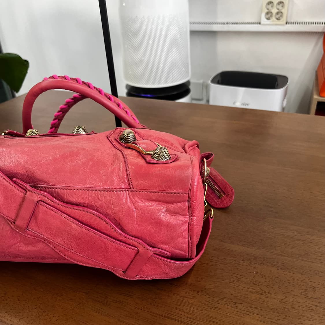 발렌시아가 자이언트 시티백 모터백 상품이미지7