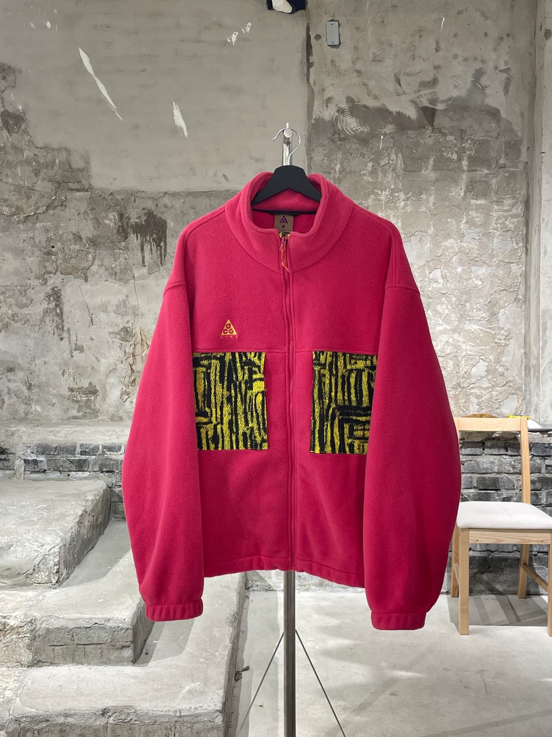 나이키 acg 러쉬 핑크 마이크로 플리스 자켓 상품이미지1