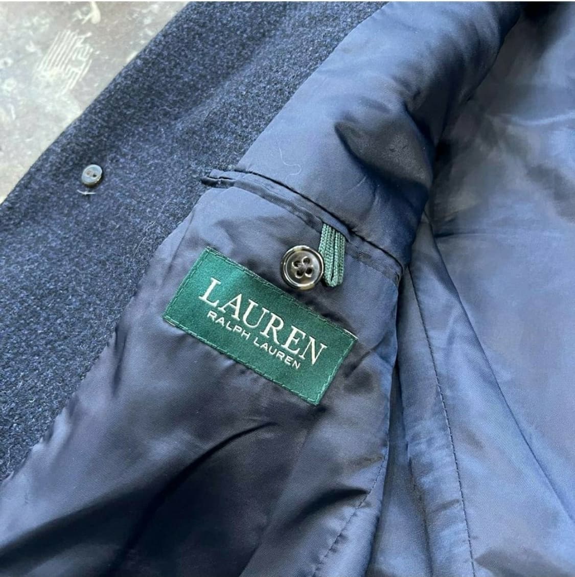 S) 폴로 랄프로렌 울 싱글코트 자켓 남성 코트 상품이미지6