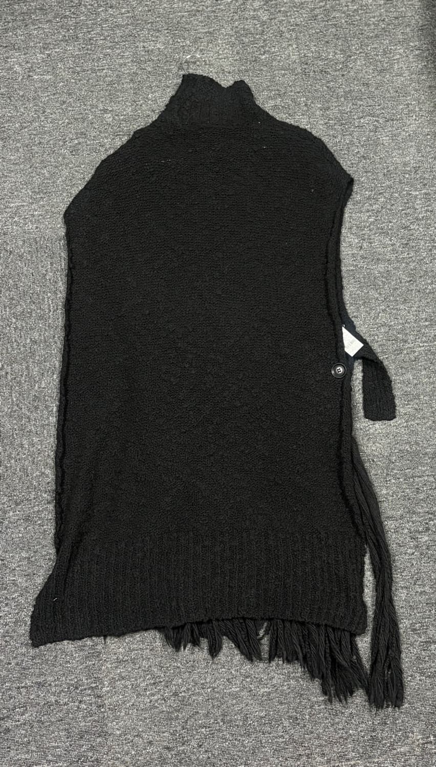 Y’s THICK SLUB JERSEY FRINGE VEST 상품이미지2