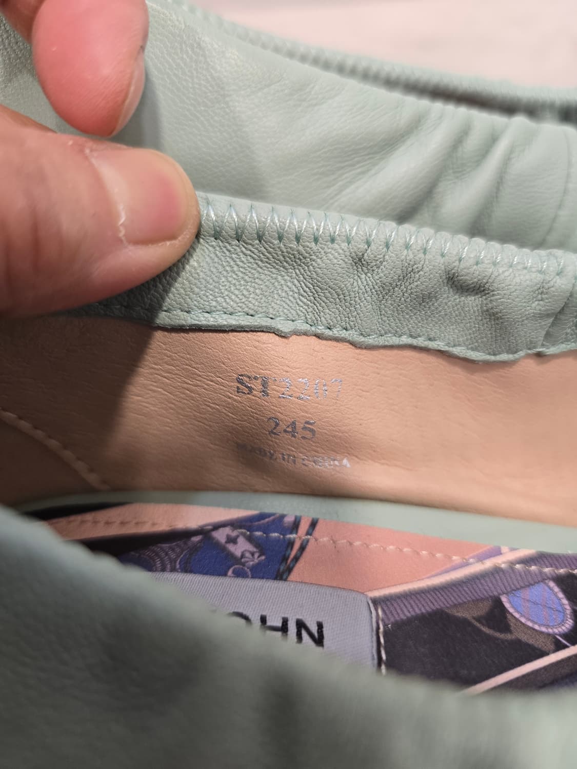 새상품) 세인트죤 ST. JOHN 여성 펌프스 민트 245 상품이미지7