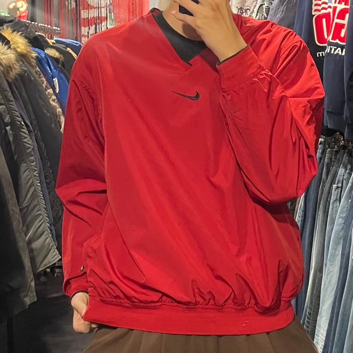 [IM] Nike 나이키 미드스우시 레드 웜업 상품이미지2