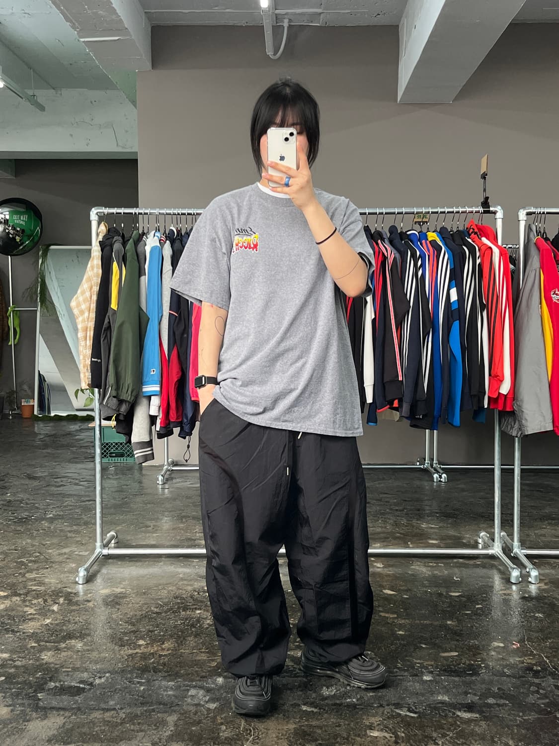 빈티지 프린팅 반팔 티셔츠 상품이미지3