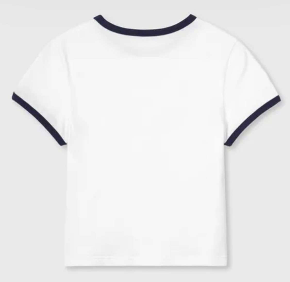 [미개봉 새상품]오아이오아이 링거 티셔츠 아이보리 상품이미지2