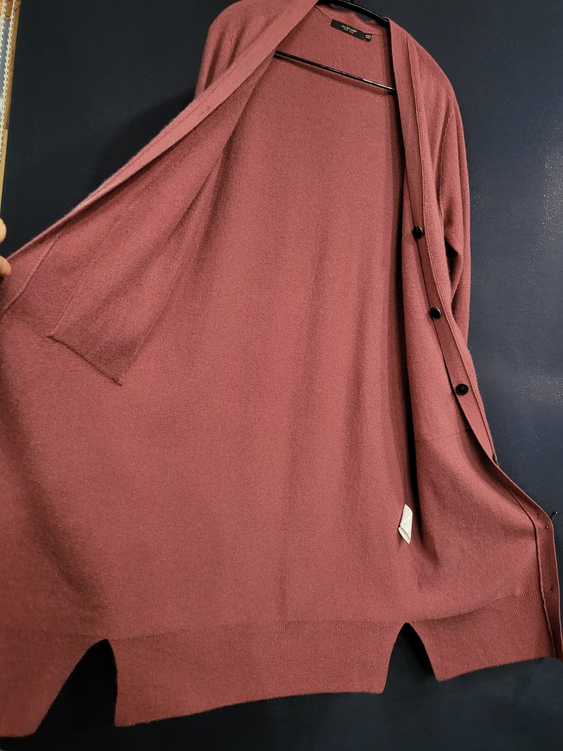 질스튜어트 캐시이어100% 롱가디건 상품이미지5