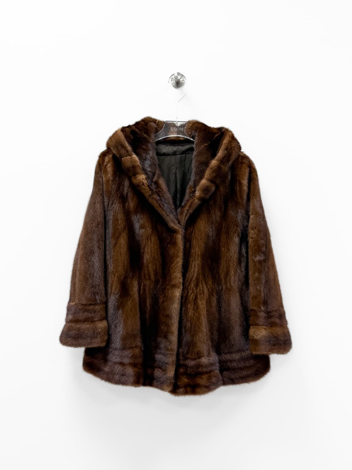 아메리칸 울트라 5스타 후디드 밍크 퍼 코트 상품이미지1