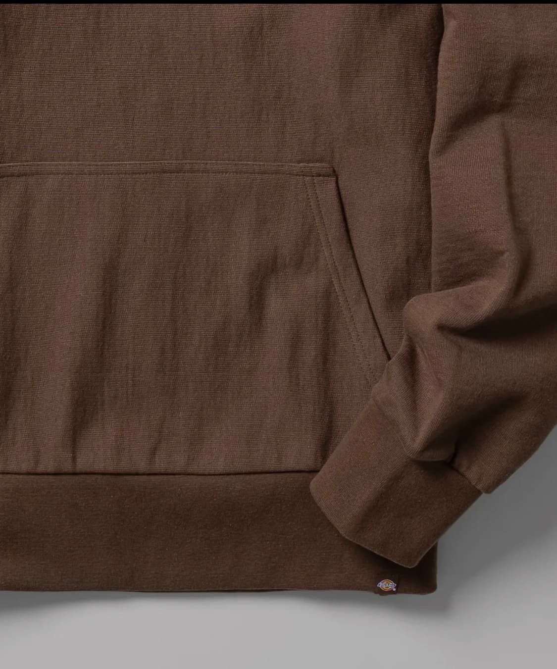디키즈 Dickies 배너 로고 후드 dark brown 상품이미지4