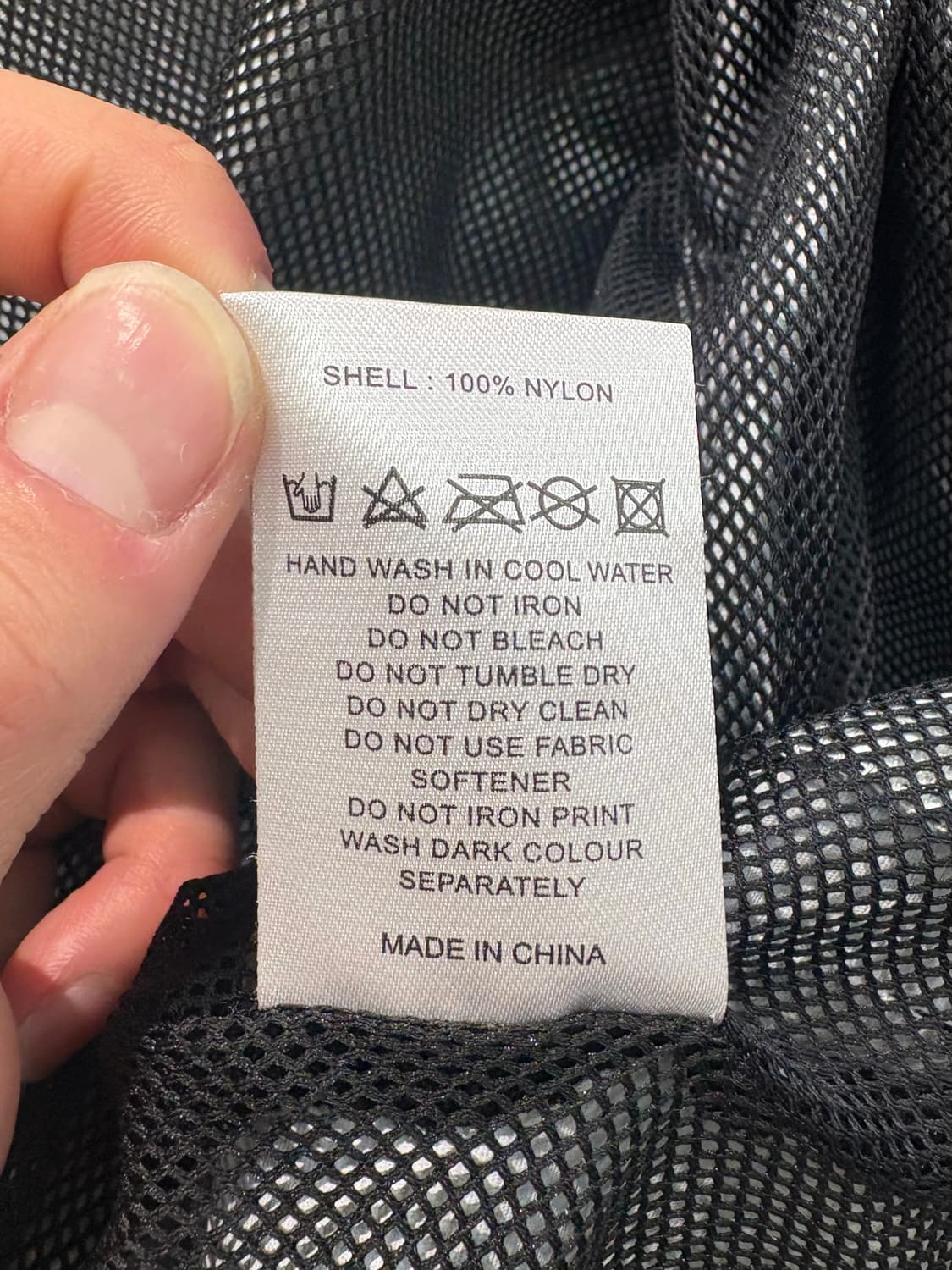 파타 등판 로고 윈드브레이커 상품이미지10