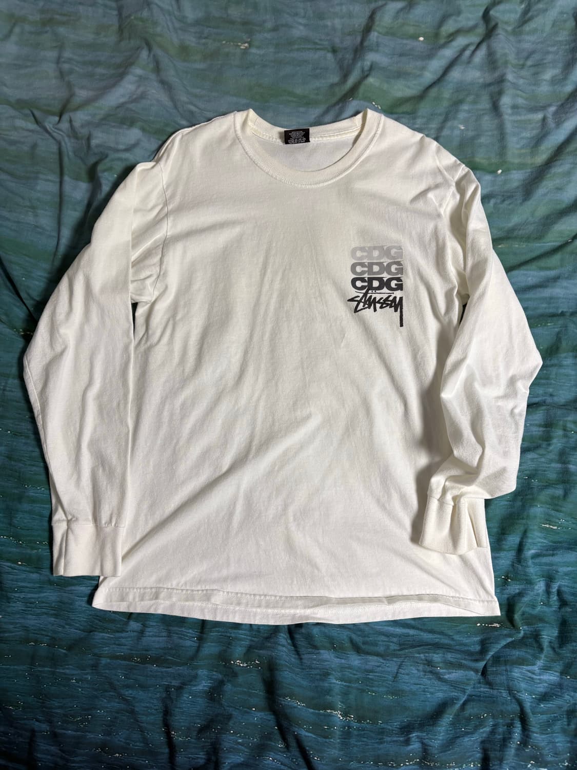 스투시x꼼데가르송 롱슬리브 상품이미지1