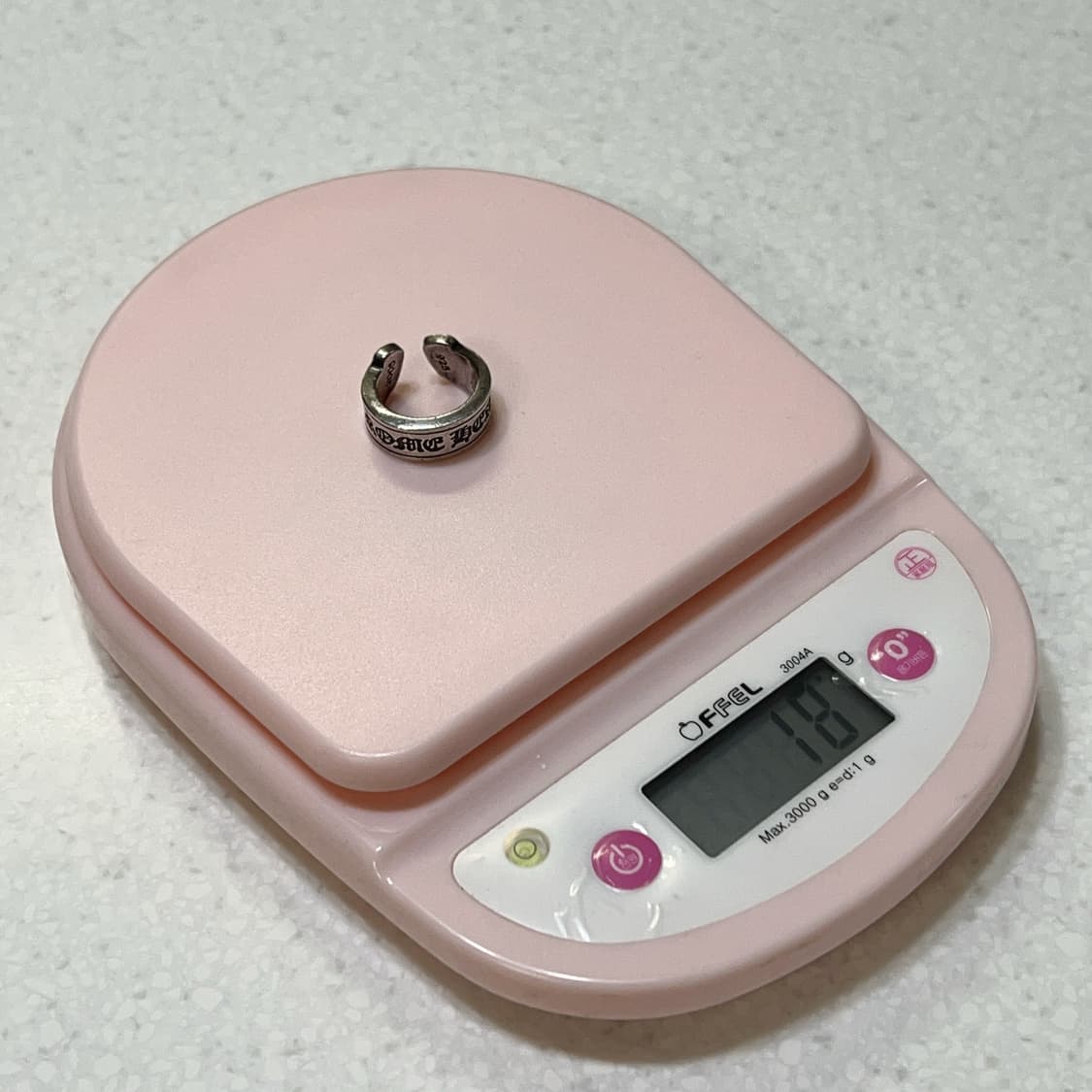 크롬하츠 스크롤라벨링 라지 (말발굽링) 상품이미지9