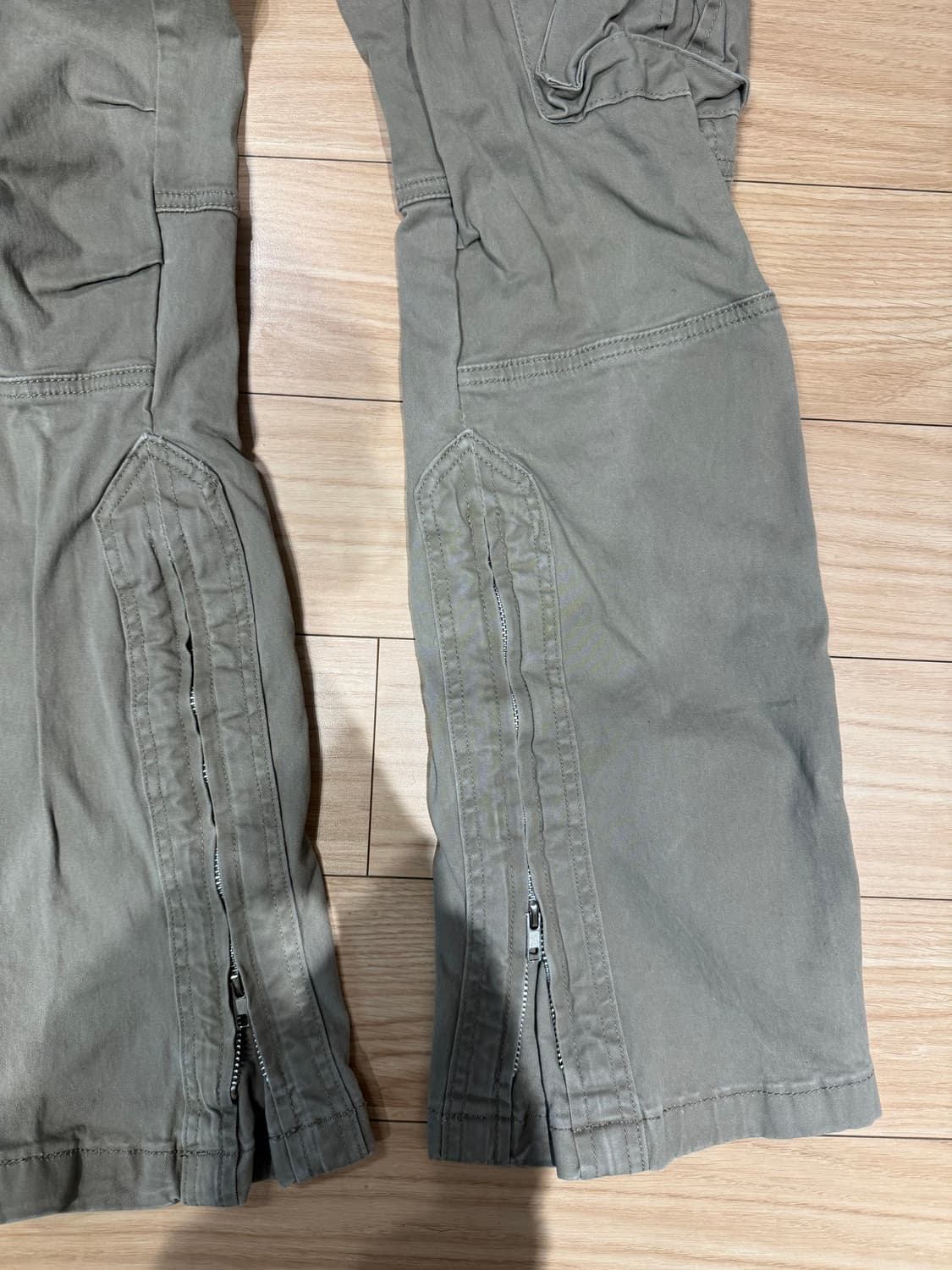 로우라이즈 카고바지 S 상품이미지4