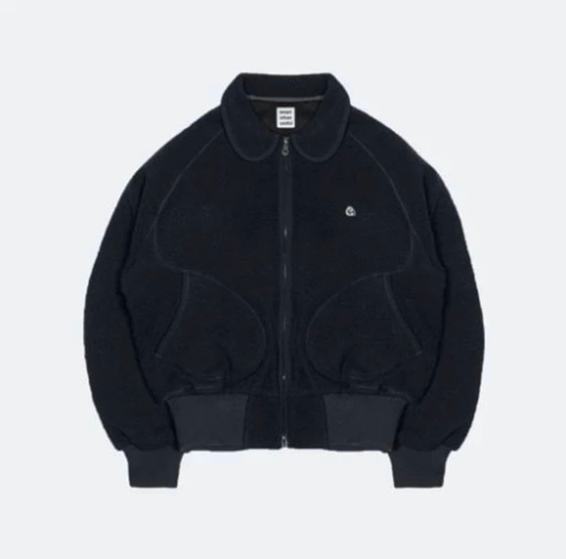 SUU (현 코이세이오) ROUND COLLAR FLEECE JACKET 상품이미지1