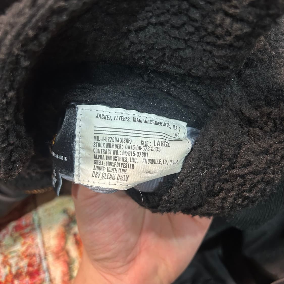 [XL] 디스이즈네버댓X알파인더스트리 리버시블 ma-1 항공자켓  상품이미지8