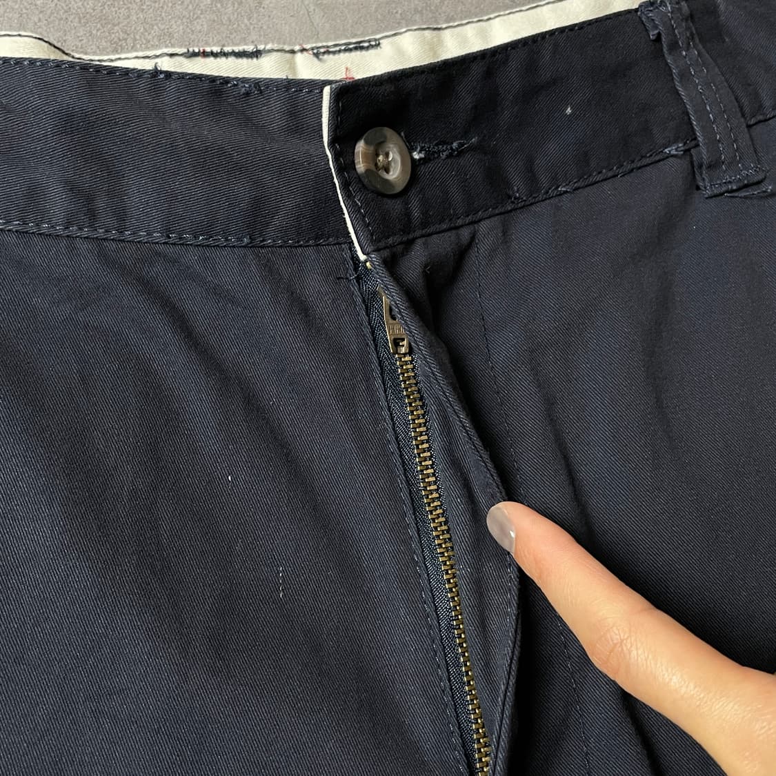 MERONA 빈티지 네이비 코튼 카고 하프 팬츠 A00683 상품이미지3