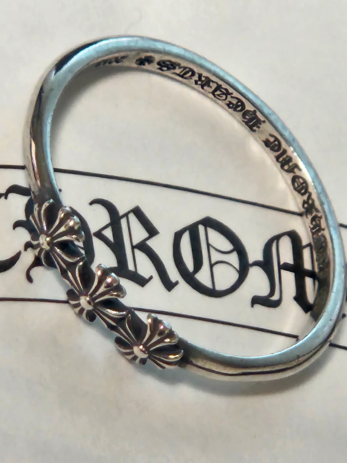 US9 크롬하츠 3ch plus 버블검링 상품이미지1