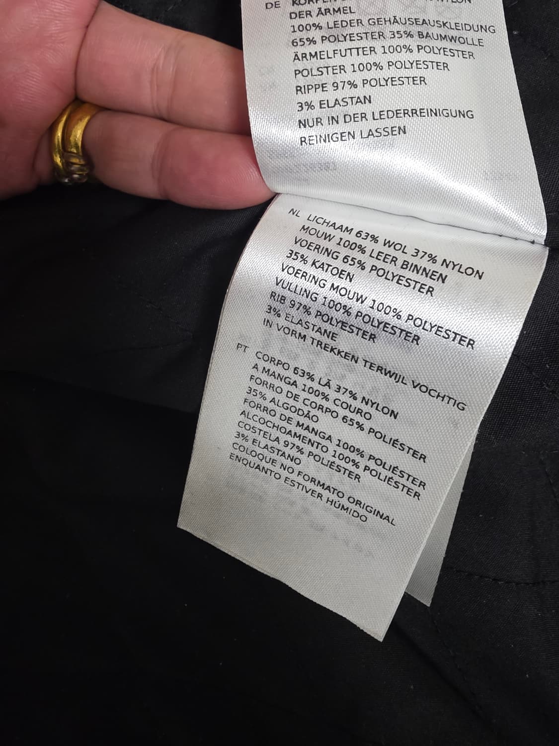 데우스ex마키나 소가죽 바시티자켓 상품이미지5