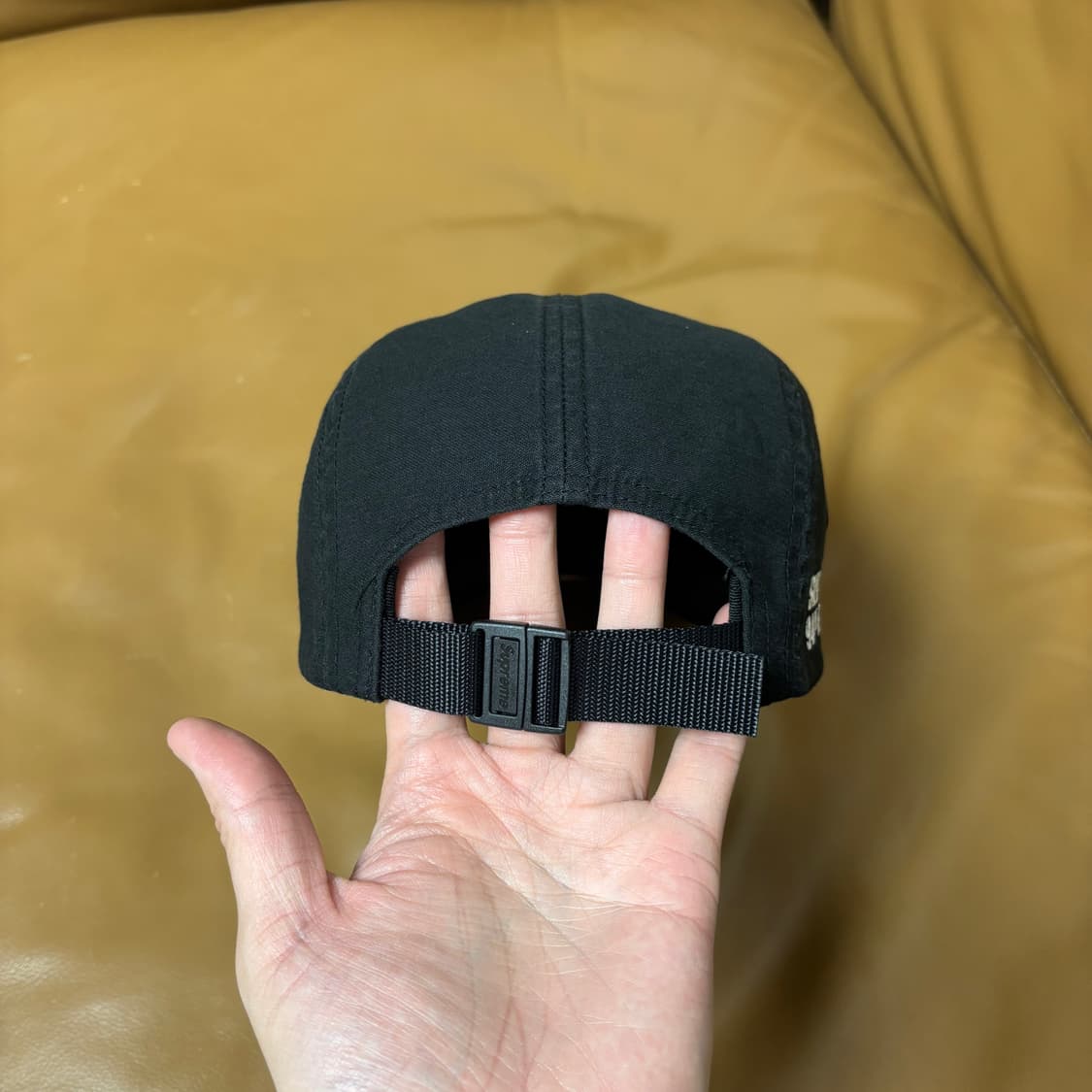 슈프림 캠프캡 모자 박스로고 22FW 밀리터리 블랙 상품이미지7