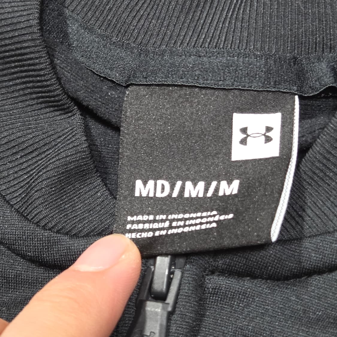 언더아머 블랙 져지 상품이미지7