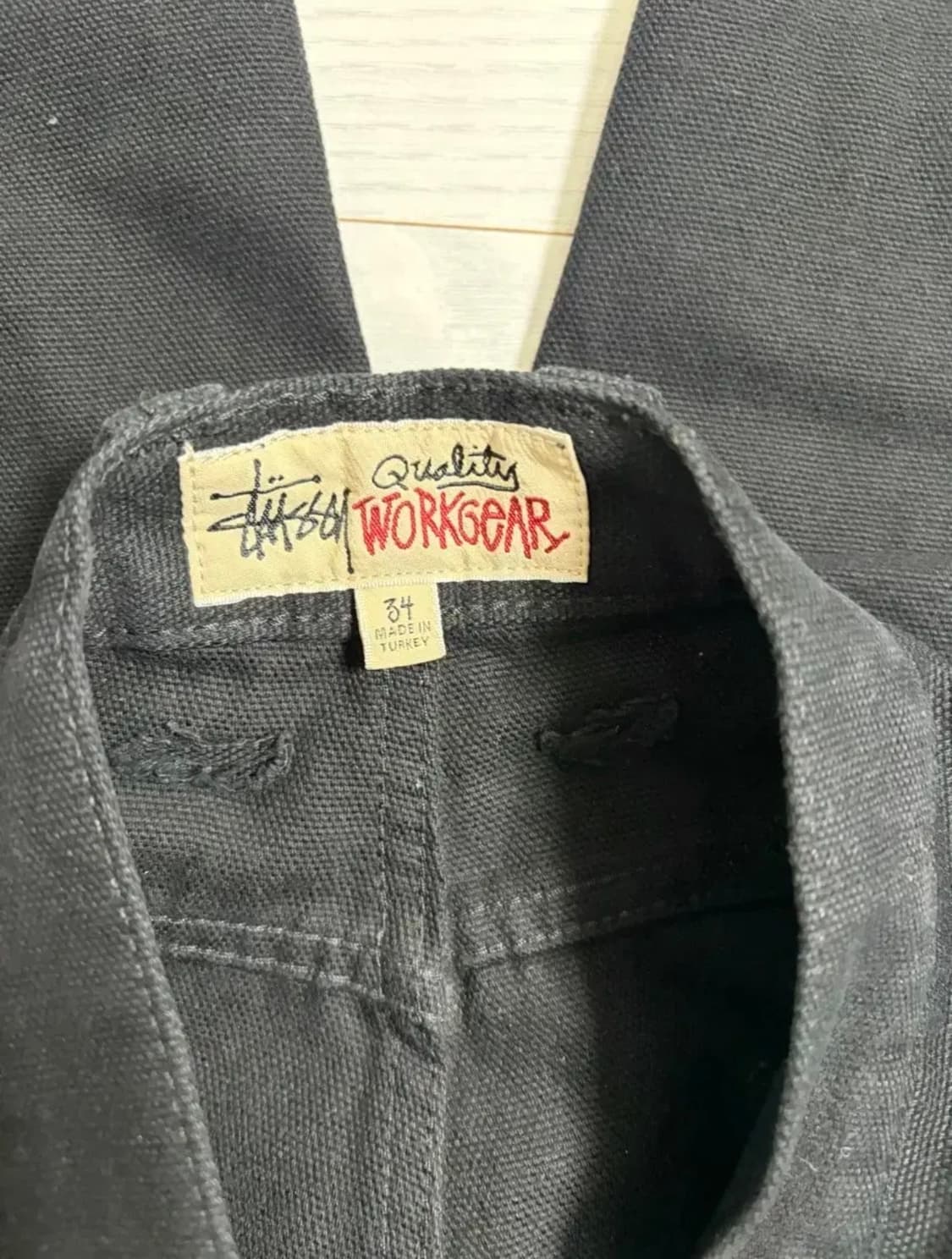 스투시 카펜더 팬츠 블랙 34 상품이미지5