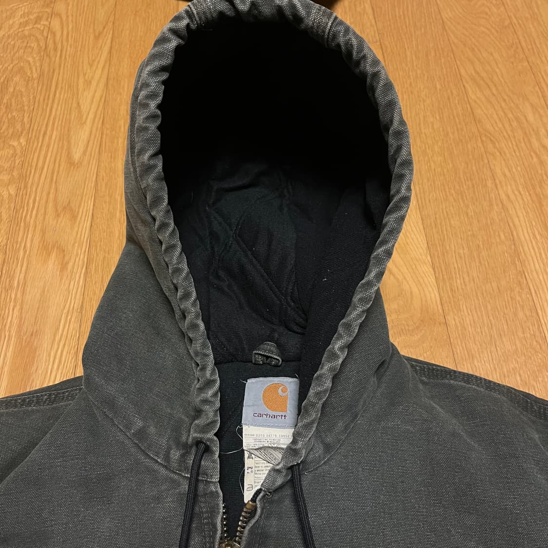 [M] 00s 빈티지 칼하트 J130 액티브 자켓 MOS 상품이미지3