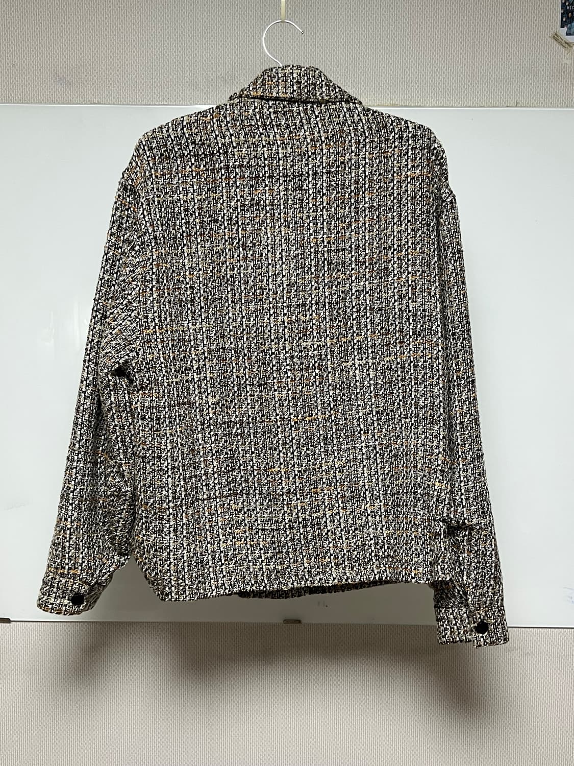 [새상품]자라 지퍼 스트럭처 오버셔츠 M(KR 95-100) 상품이미지2