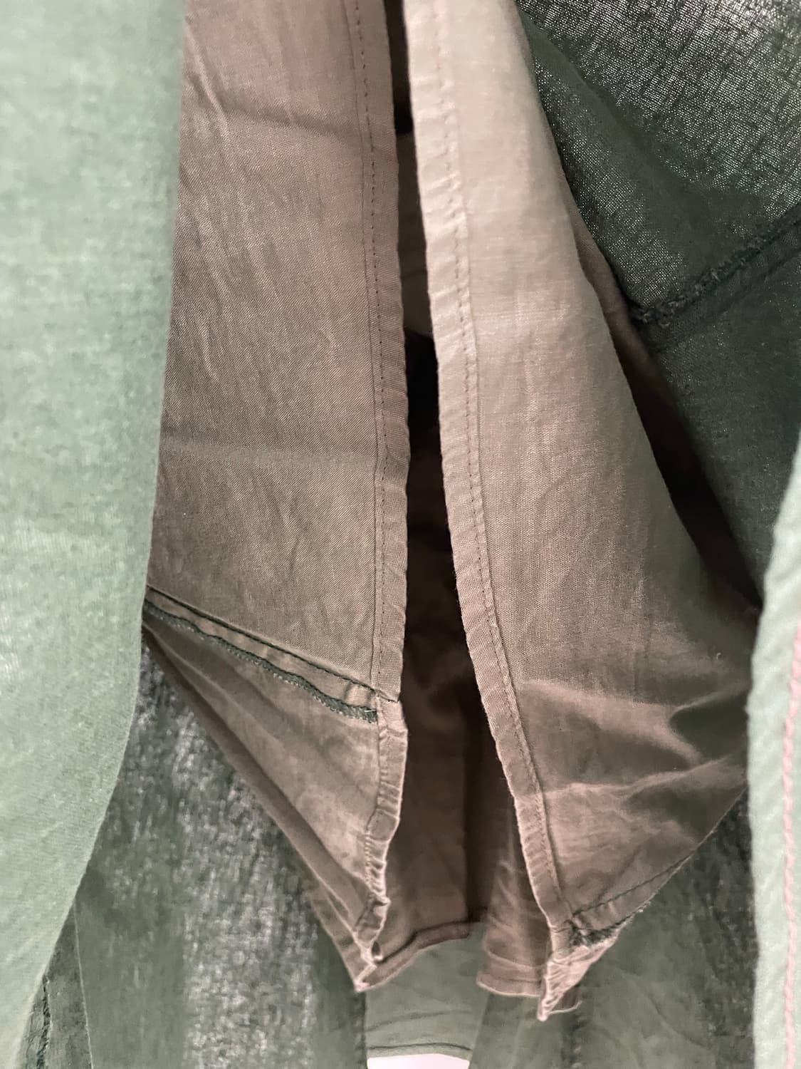 두배로 duex baerho 린넨 셋업 치마 55사이즈 상품이미지3