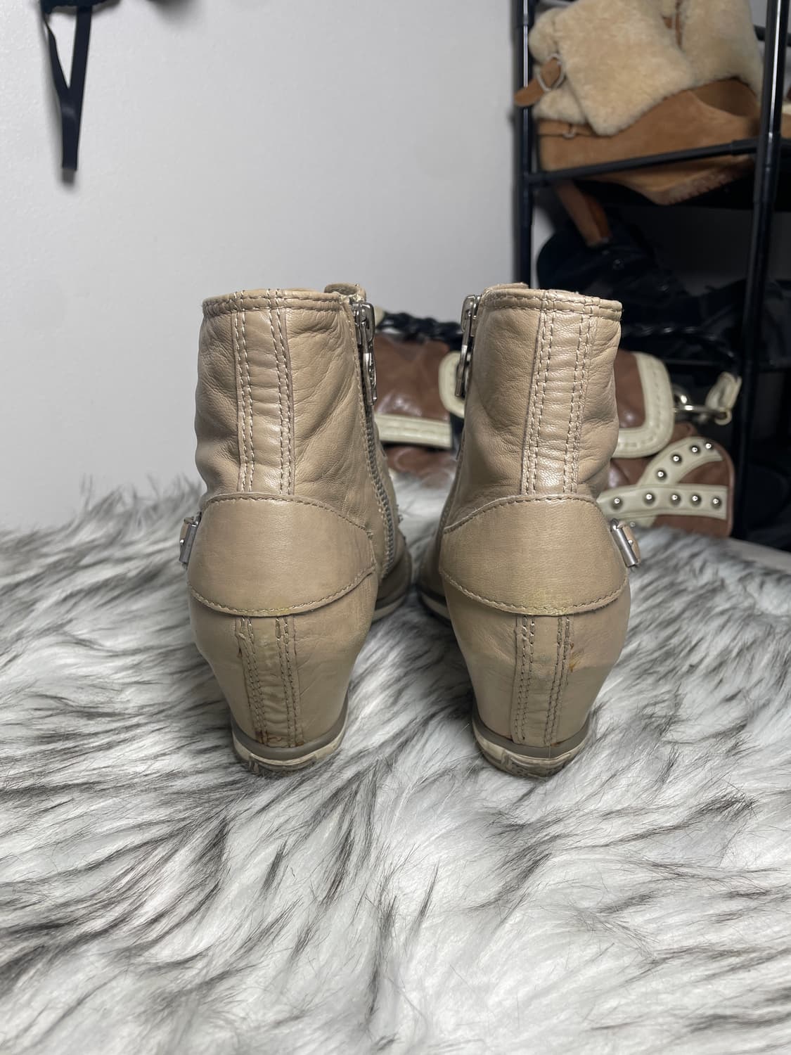 Ash 베이지 텔마 힐 상품이미지5