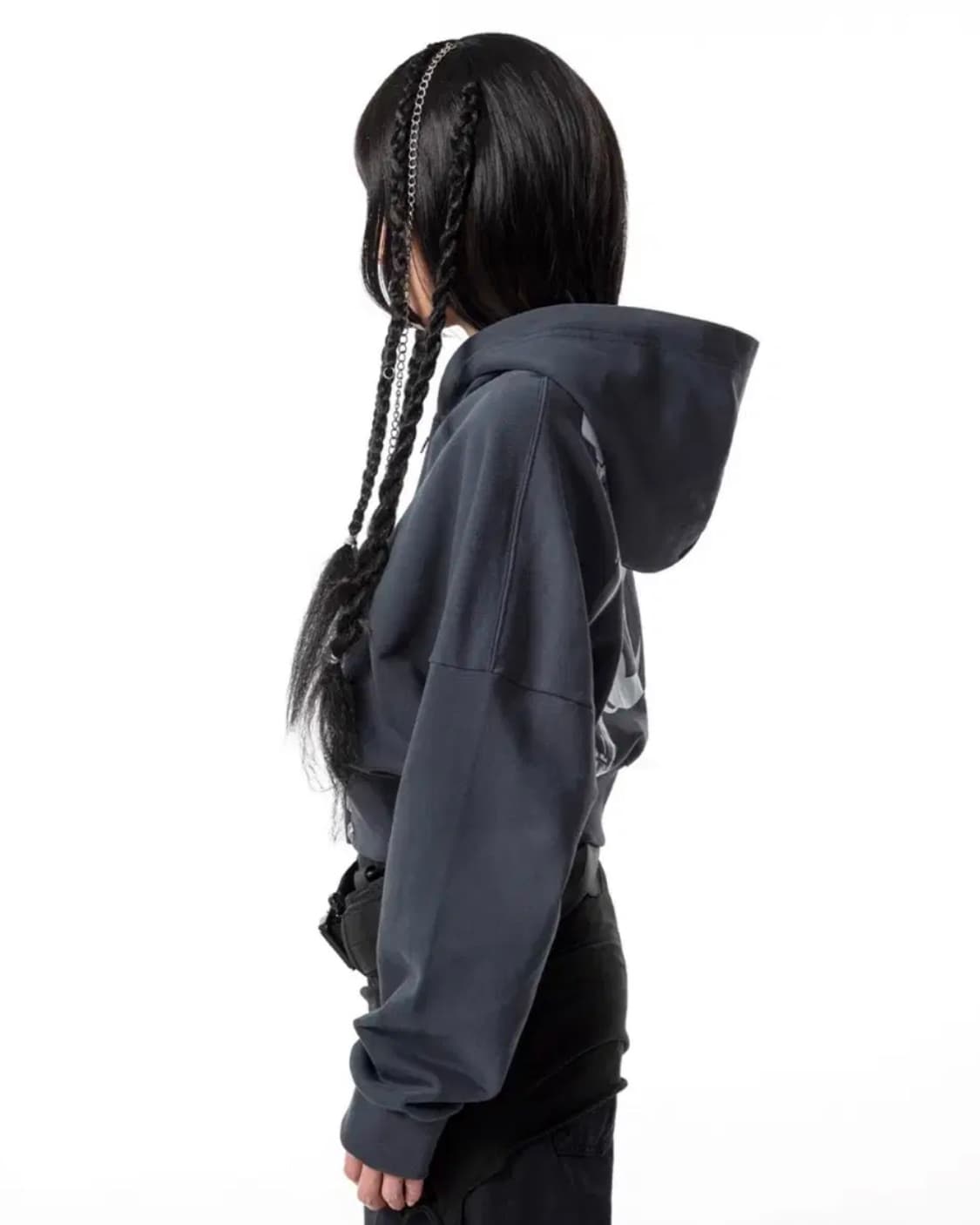 Leey yeel 엘이이와이 와이이이엘 후드집업 상품이미지2