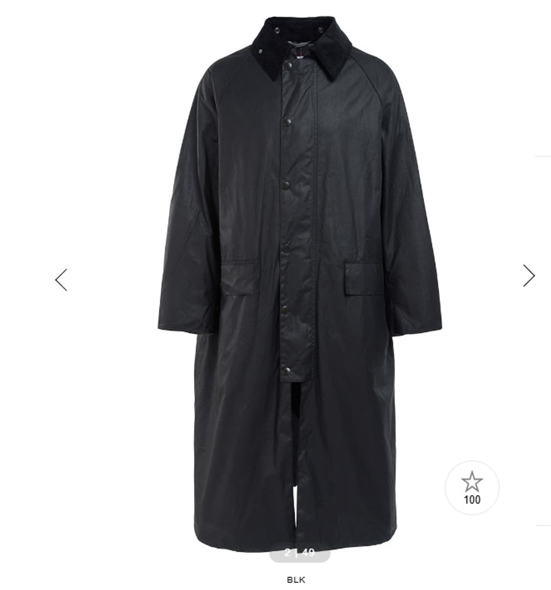 바버 왁스 버글리 자켓 Barbour OS Wax Burghley 상품이미지1