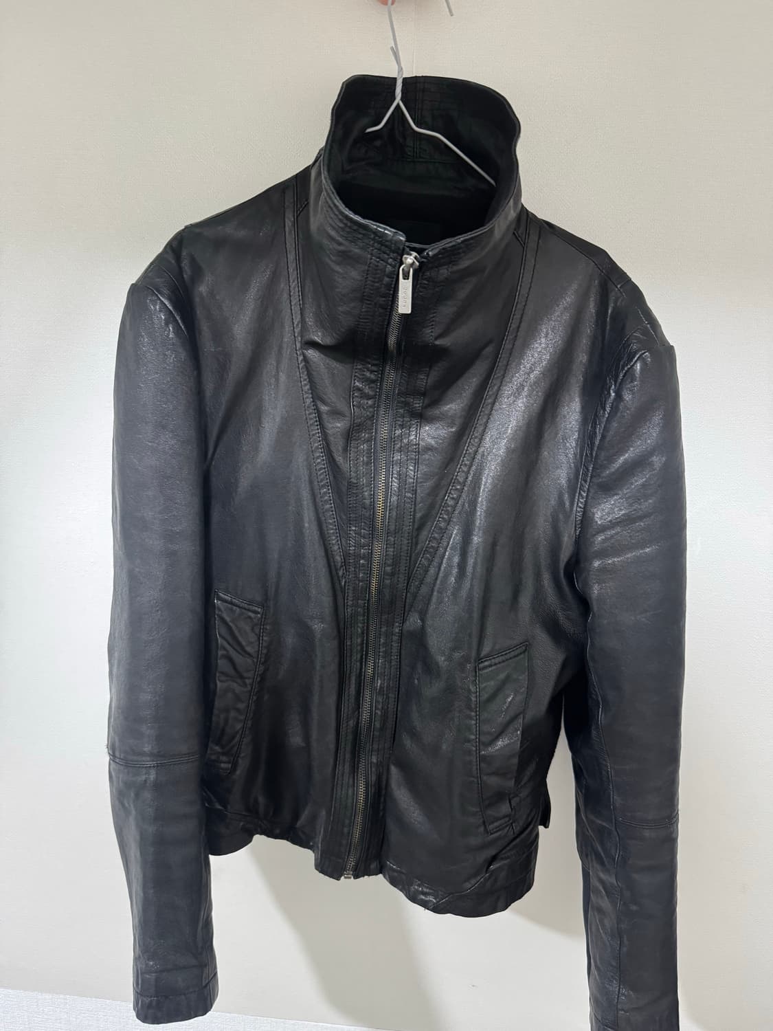 코데즈컴바인 램스킨 하이넥 레더 상품이미지1