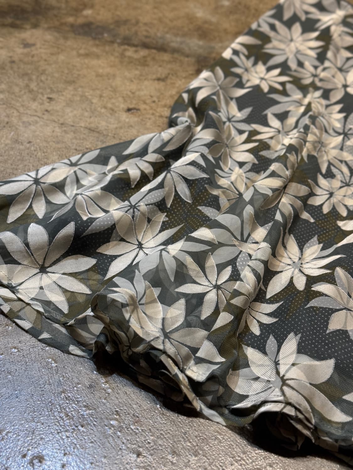 26-27 ) JPN Flower Pattern Midi Skirt 상품이미지6