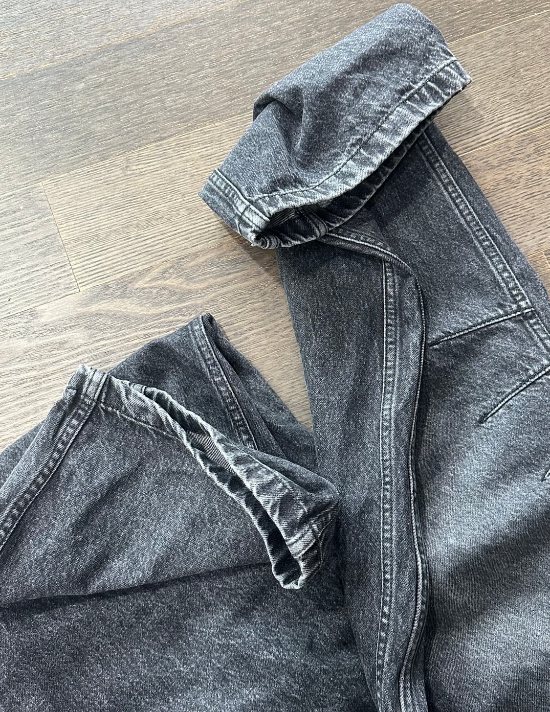 9999아카이브 커브드 데님 팬츠 상품이미지7