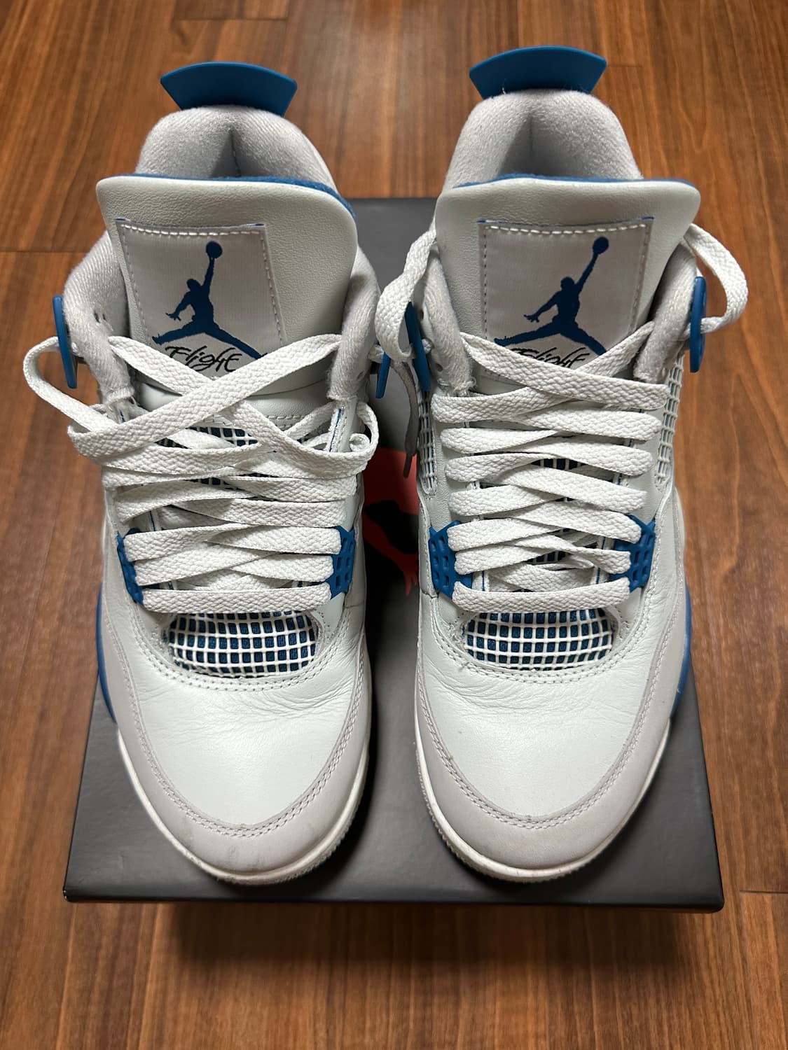 (260) 나이키 조던4 레트로 인더스트리얼 블루 상품이미지1