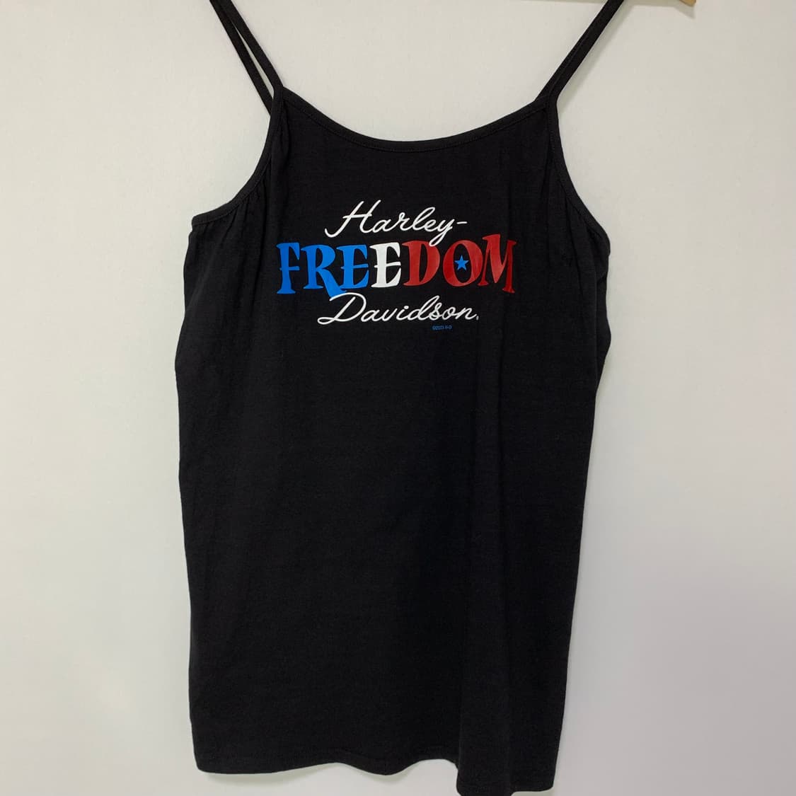 할리 데이비슨 빈티지 슬리브리스 여성 민소매 나시 티셔츠 L 상품이미지2