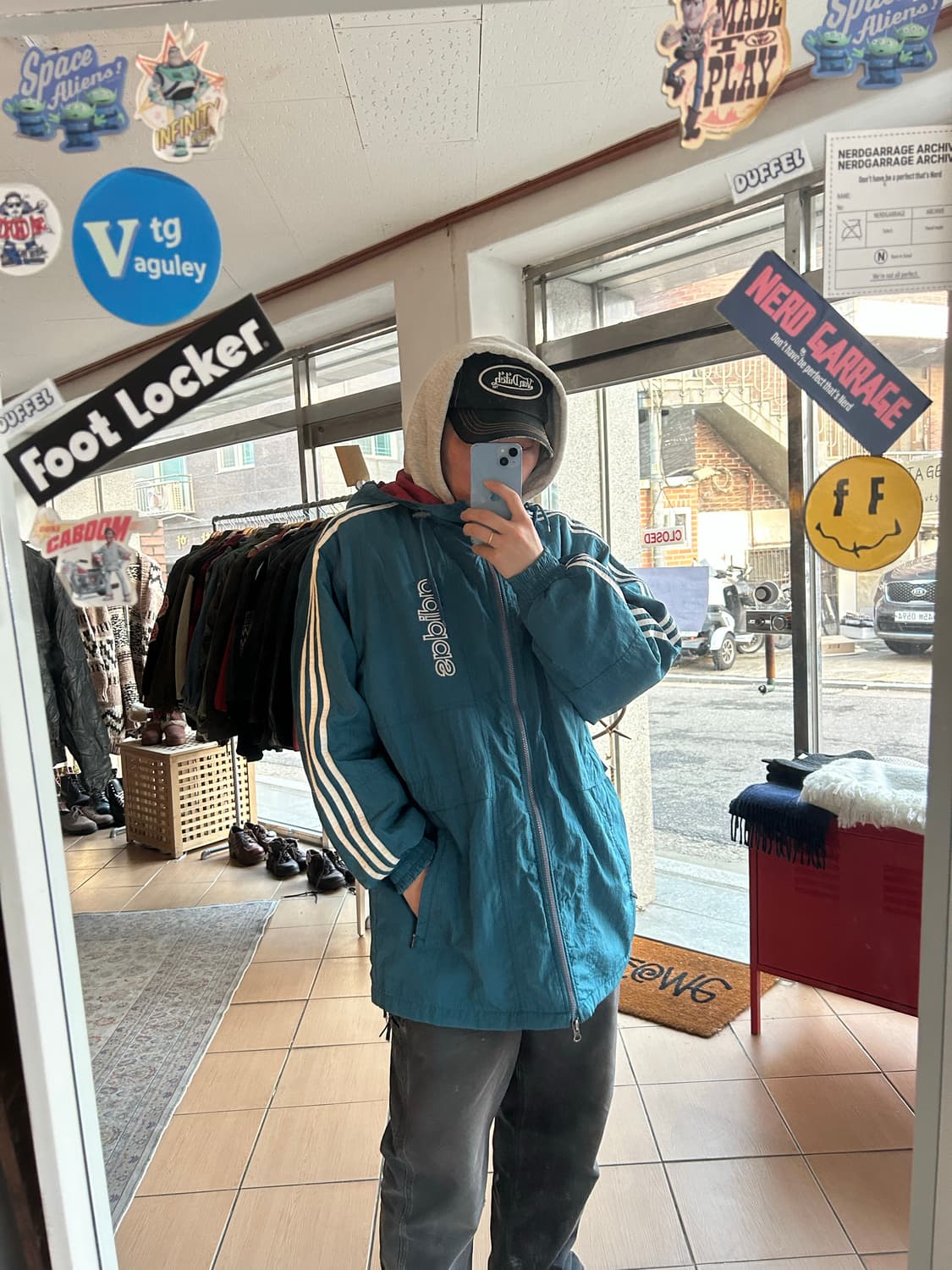 90‘s 아디다스 벤치파카 상품이미지10