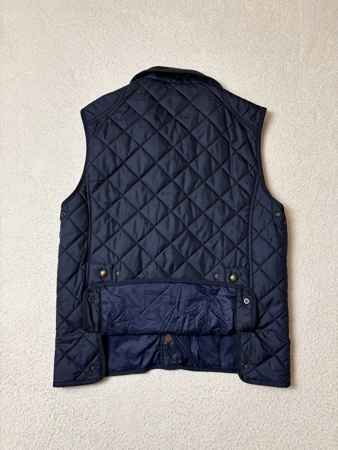 폴로 랄프로렌 00's 클래식 카라 골덴 퀼팅 베스트 PN6597 상품이미지7