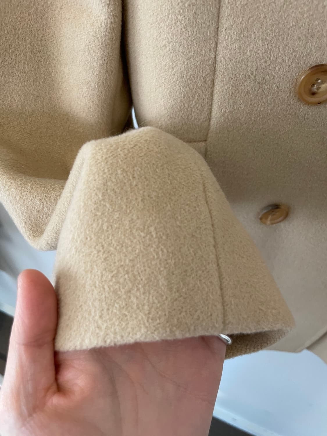 vintage anayi angora half coat 상품이미지6