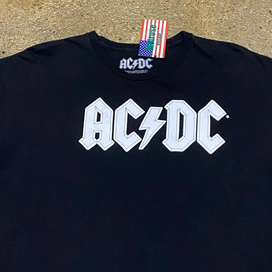 USA 빈티지 ACDC 공식굿즈 밴드티 락티  상품이미지2