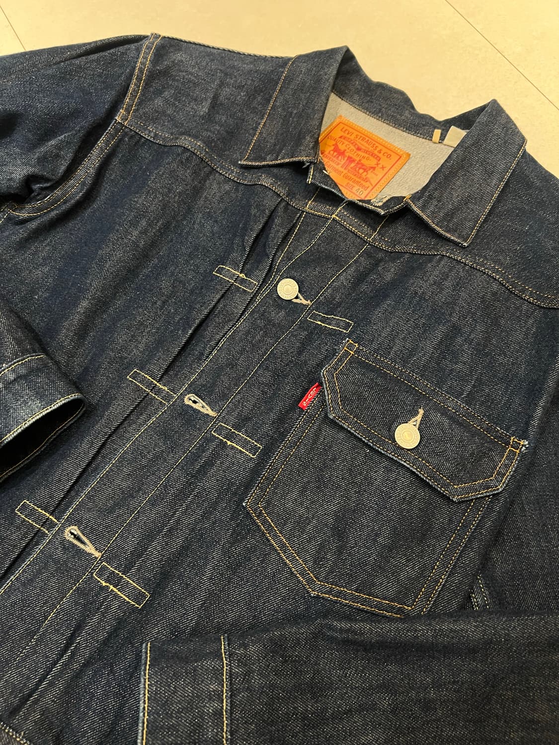 LVC 리바이스 1세대 데님 자켓 (일본산) 상품이미지3